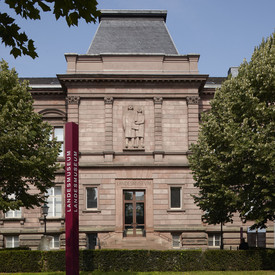 Eingang vom Rheinischen Landesmuseum Trier
